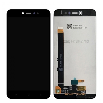 Εικόνα της Οθόνη LCD με Μηχανισμό Αφής για Xiaomi Redmi Note 5A Prime - Χρώμα: Μαύρο
