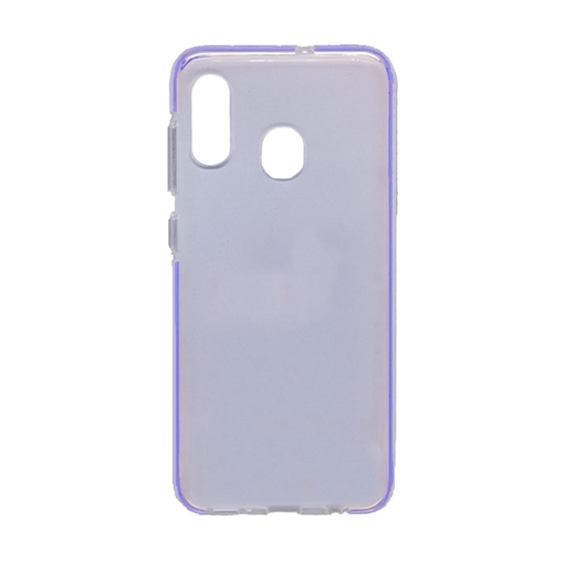 Picture of Back Cover Silicone Case for Samsung A205/ A305 Galaxy A20 / A30 - Color: Blue