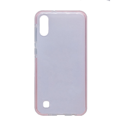 Picture of Back Cover Silicone Case for Samsung A105 Galaxy A10 - Color: Pink