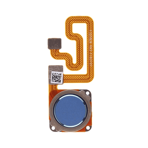 Καλωδιοταινία Κεντρικού Κουμπιού με Δαχτυλικό Αποτύπωμα / Home Button Fingerprint Flex για Xiaomi Redmi 6 /6A - Χρώμα: Μπλε