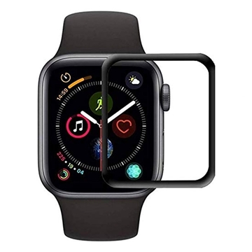 Εικόνα της Προστασία Οθόνης Ρολογιού Apple Watch 44mm Full Glue Tempered Glass 5D - Χρώμα: Μαύρο