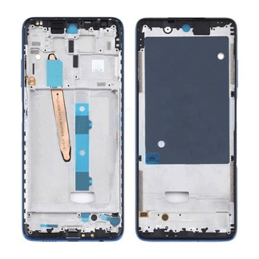 Picture of Front LCD Frame for Xiaomi Poco X3/ Poco X3 NFC - Color: Blue