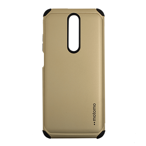 Picture of Back Cover Motomo Tough Armor Case for Xiaomi Poco F2 Pro - Color: Gold