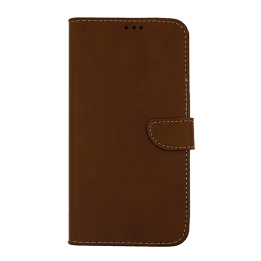 Picture of Stand Leather Wallet with Clip For N640 - Color : Brown