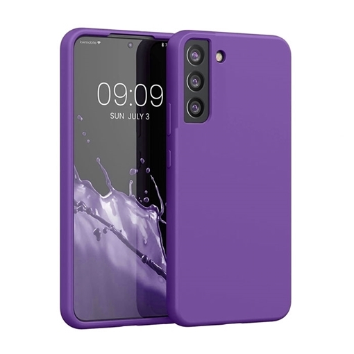 Picture of Silicone Case For Samsung Galaxy S21  - Color : Purple