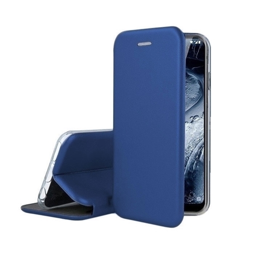 Picture of OEM Smart Magnet Elegance Book For Samsung Galaxy M22 - Color: Dark Blue