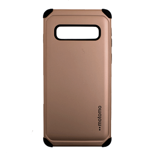 Picture of Back Cover Motomo Tough Armor Case for Samsung G975F Galaxy S10 Plus - Color: Rose Gold
