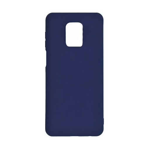 Picture of Soft Silicone Back Case for Xiaomi Redmi Note 9 Pro - Color : Blue