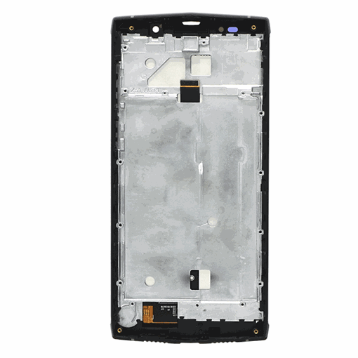 Picture of LCD Display With Touch Mechanism And Frame For Doogee BL9000 - Color: Black