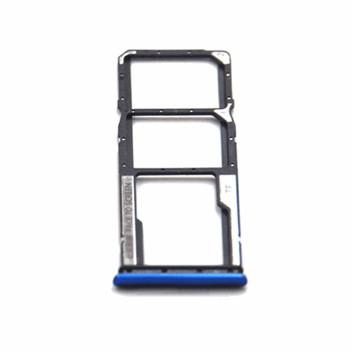 Picture of SIM Tray for Xiaomi Redmi 10A - Color: Blue