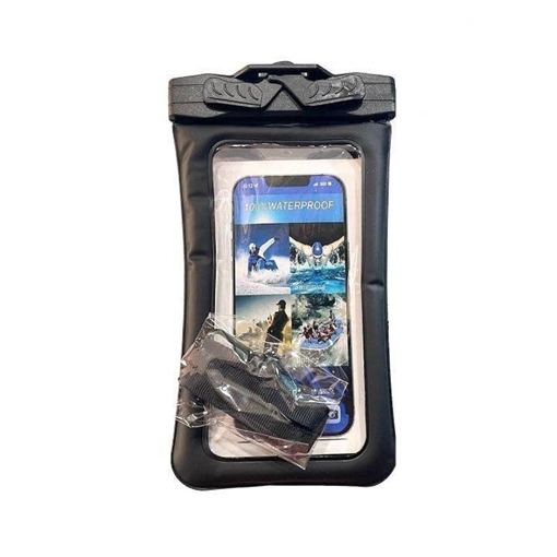 Picture of Waterproof Phone Case To 7" - Color: Black