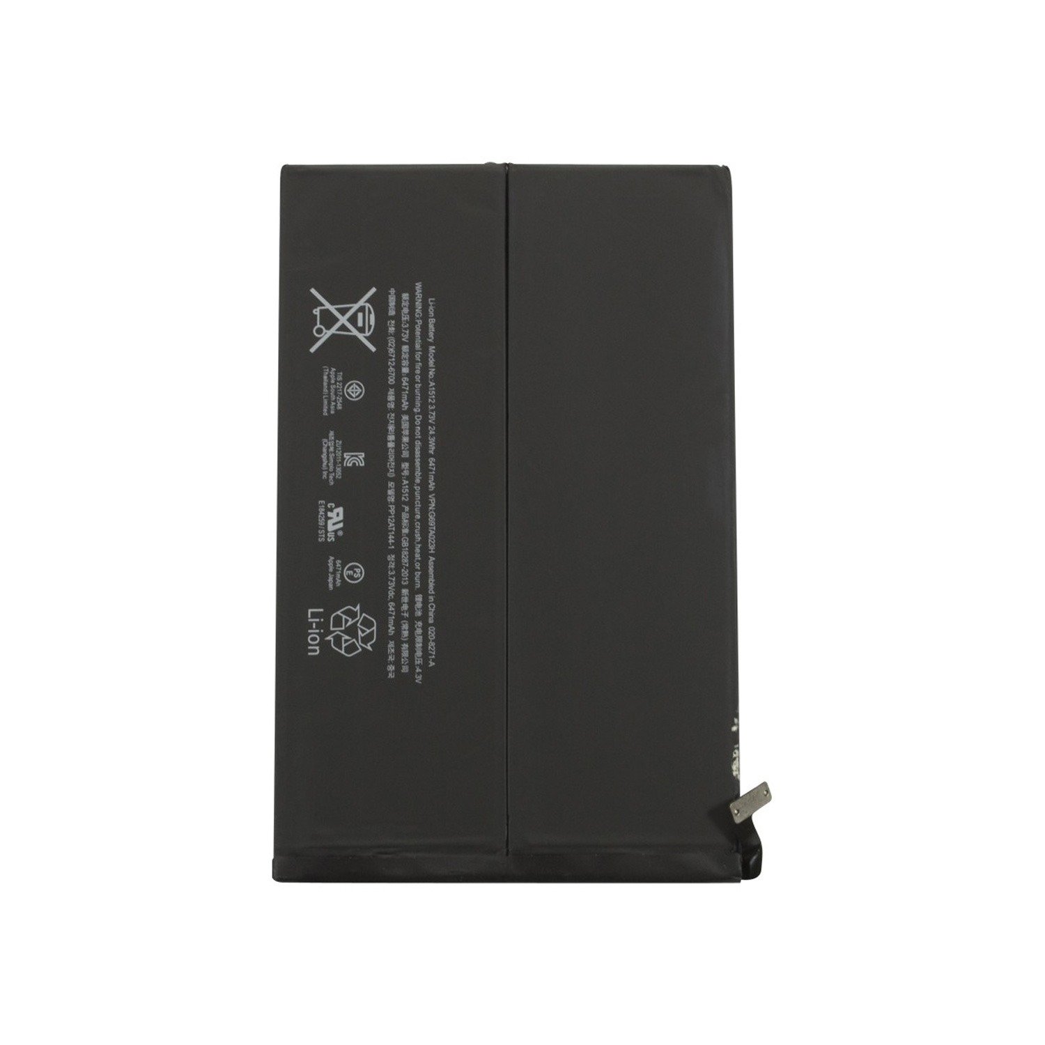 Μπαταρία Συμβατή με Apple iPad Mini 2/3 (A1397/A1396/A1395/A1416/A1430/A1403) - 6471 mAh