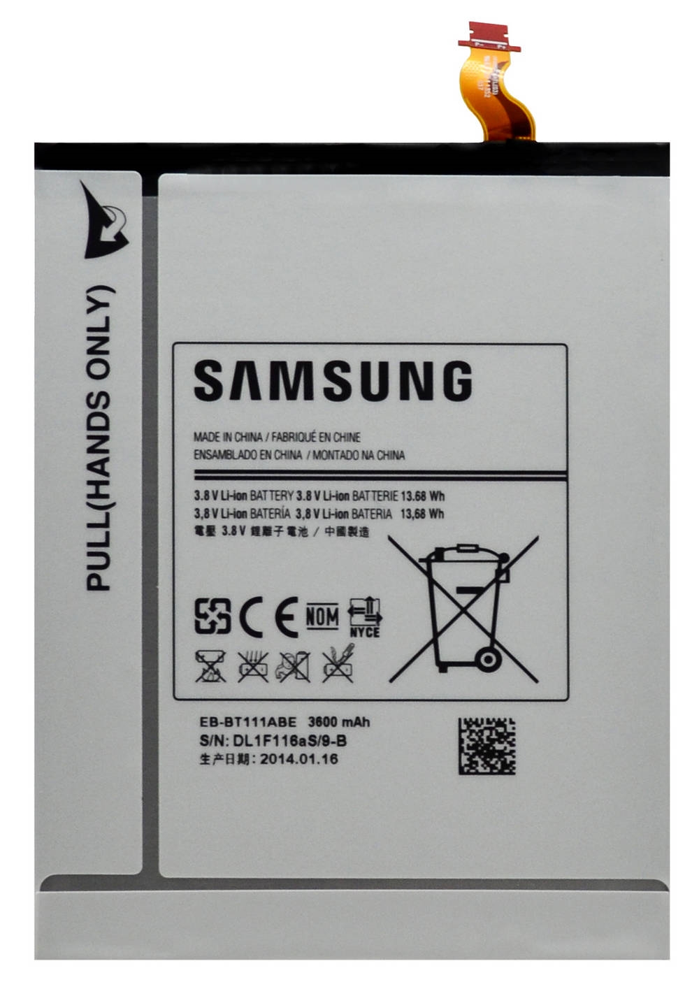 Μπαταρία Samsung EB-BT111ABE για T110/T111/T113 Galaxy Tab 3 Lite 7.0 - 3600 mAh