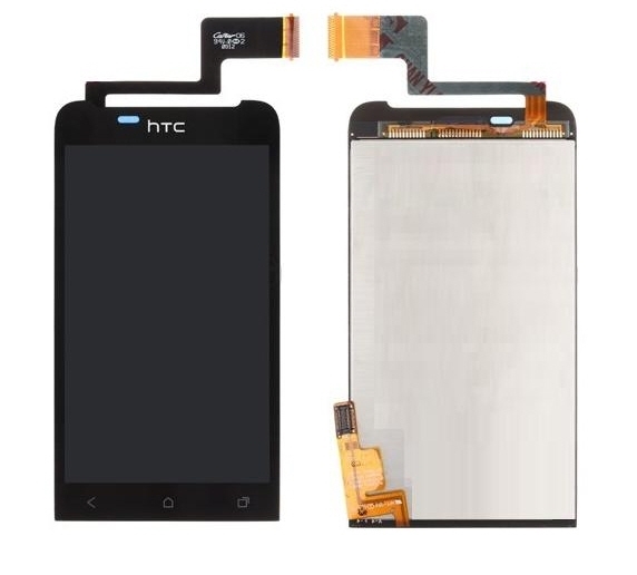 Οθόνη LCD με Μηχανισμό Αφής για HTC One V - Χρώμα: Μαύρο