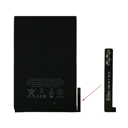 Μπαταρία Συμβατή με Apple iPad Mini (APN:616-0688 A1455/A1454/A1432) - Li-Ion 3.72V 4440 mAh