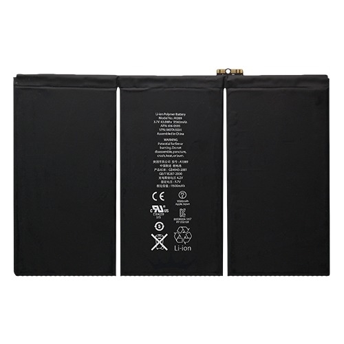 Μπαταρία Συμβατή με Apple iPad 3/4 (APN:616-0591 A1403/A1430/A1416/A1460/A1459/A1458) - Li-Ion 3.7V 11500 mAh