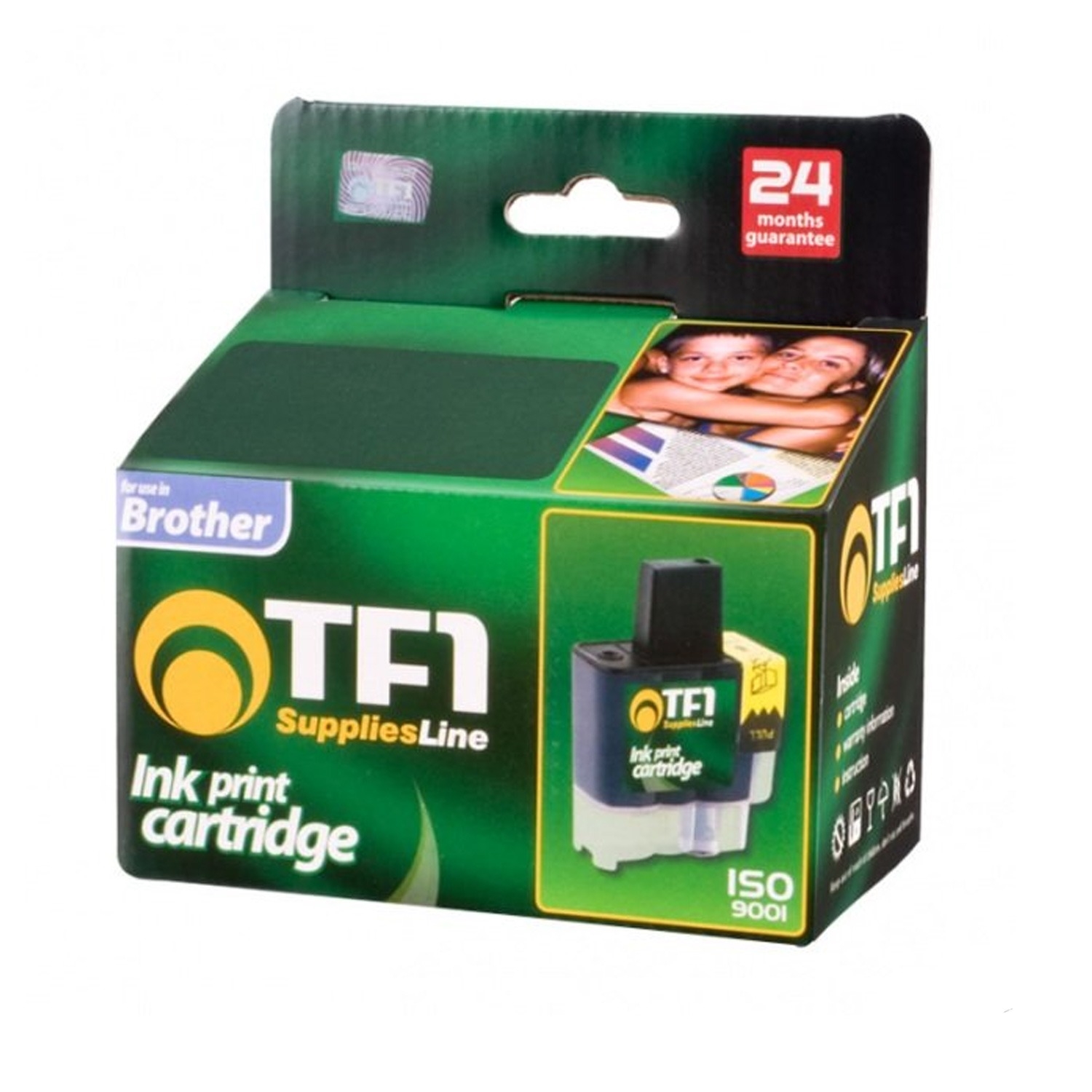 Ink print cartridge B-123B Black Color 16ml -TFO