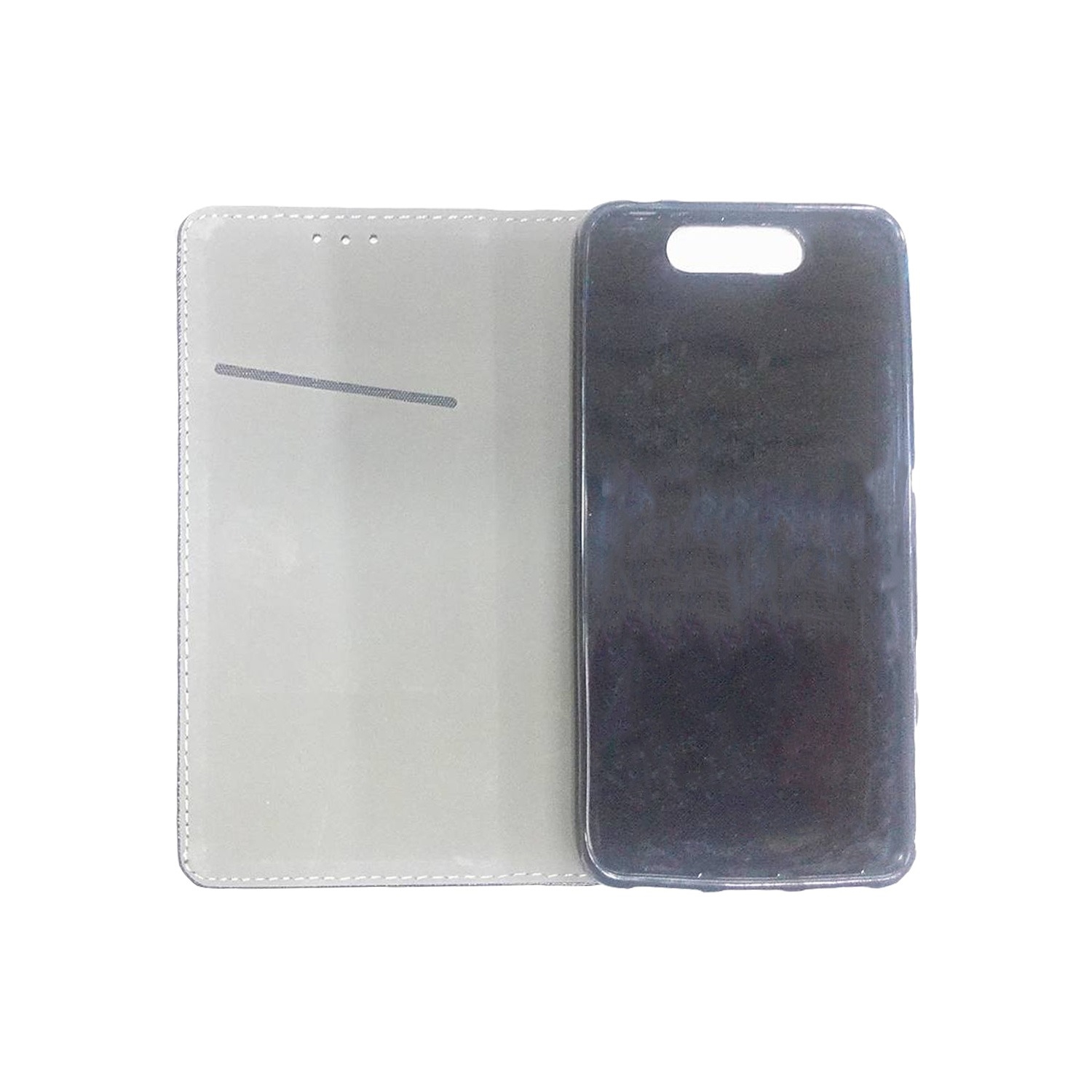 Θήκη Βιβλίο Smart Magnet για ZTE V8 - Χρώμα: Μαύρο