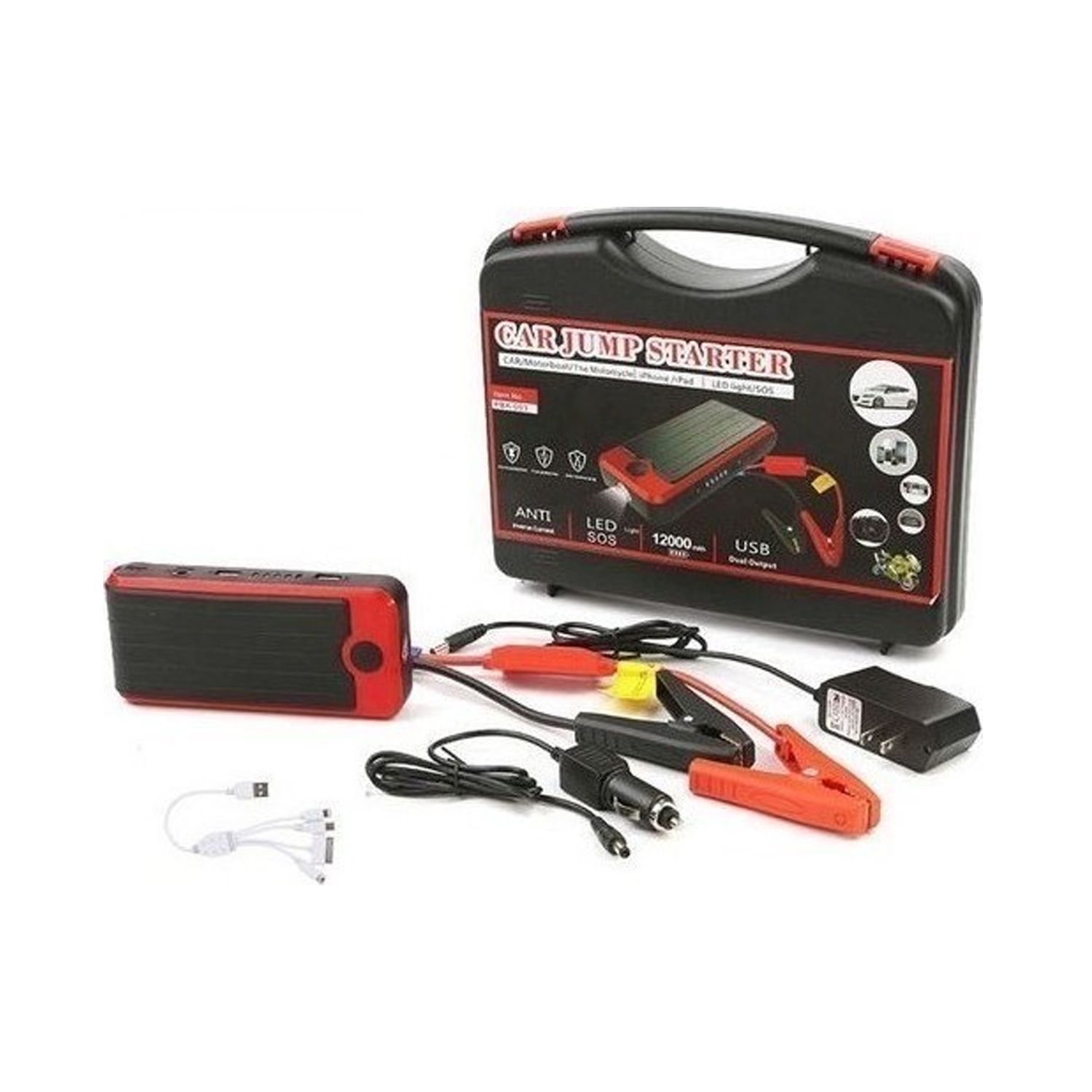 High Power TM-18B Multi-Function Jump Starter 12V 68800 mAh Εκκινητής Μπαταρίας Αυτοκινήτου Έκτακτης Ανάγκης