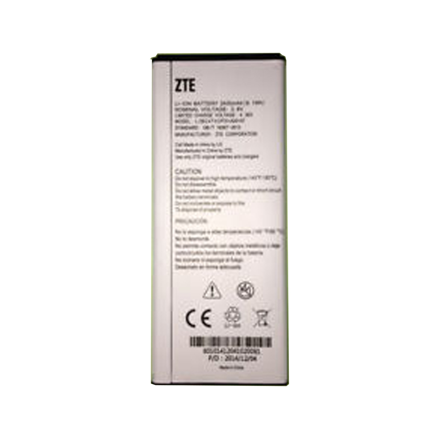 Μπαταρία ZTE Li3824T43P3hA04147 για N9180/U9180/V9180/V5/V5S - 2400 mAh