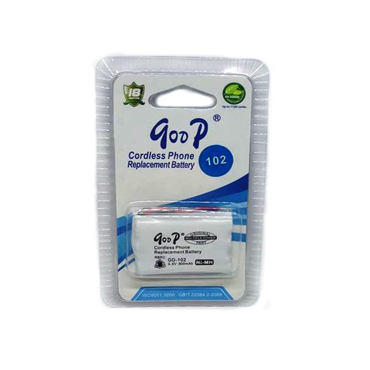 Επαναφορτιζόμενη Μπαταρία - GooP Cordless Phone Replacement Battery GD-102 3.6V 800 mAh