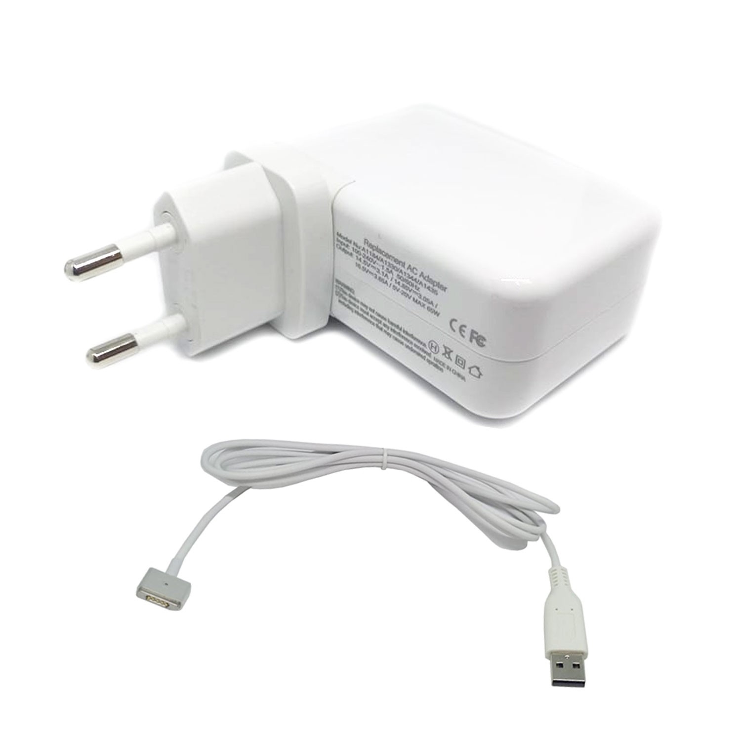 Πλήρης φορτιστής για Macbook 65W T