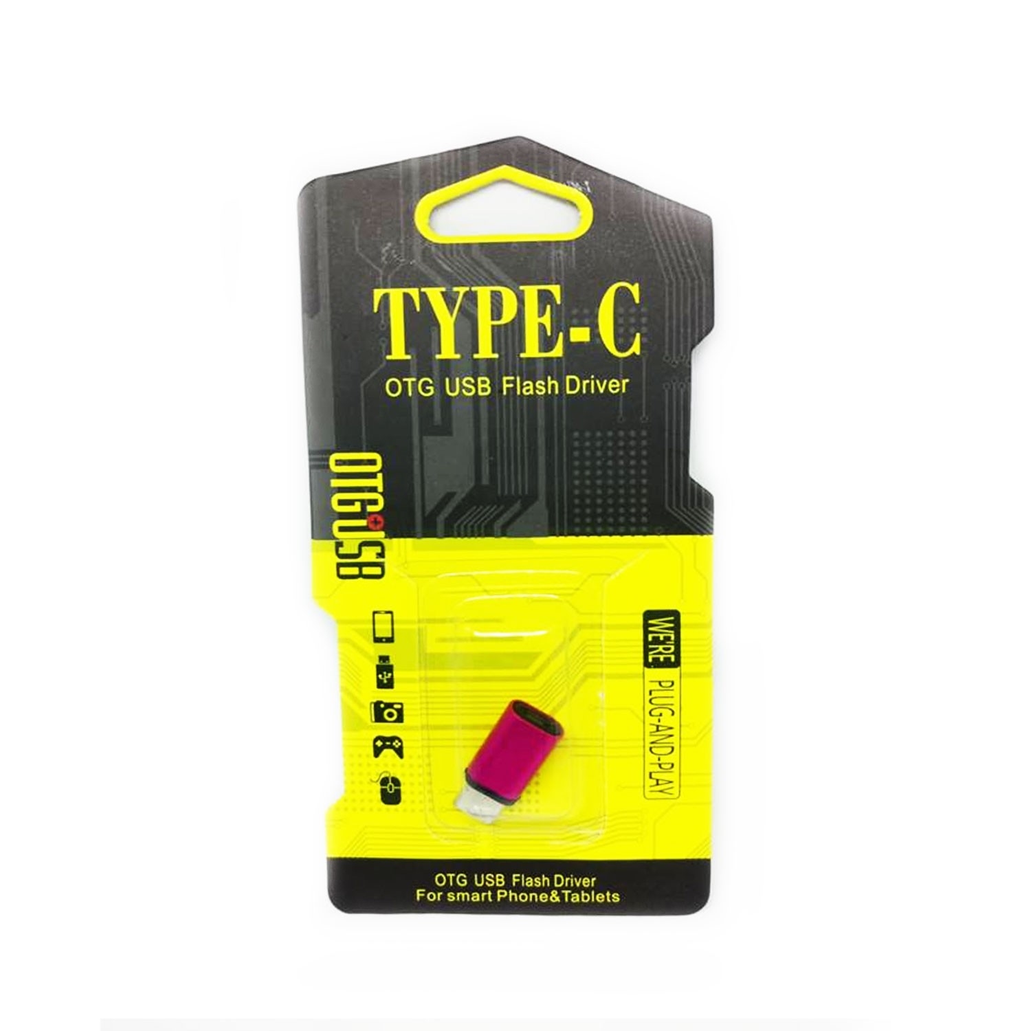 OEM microUSB (female) to Type C (male) - Χρώμα: Μωβ