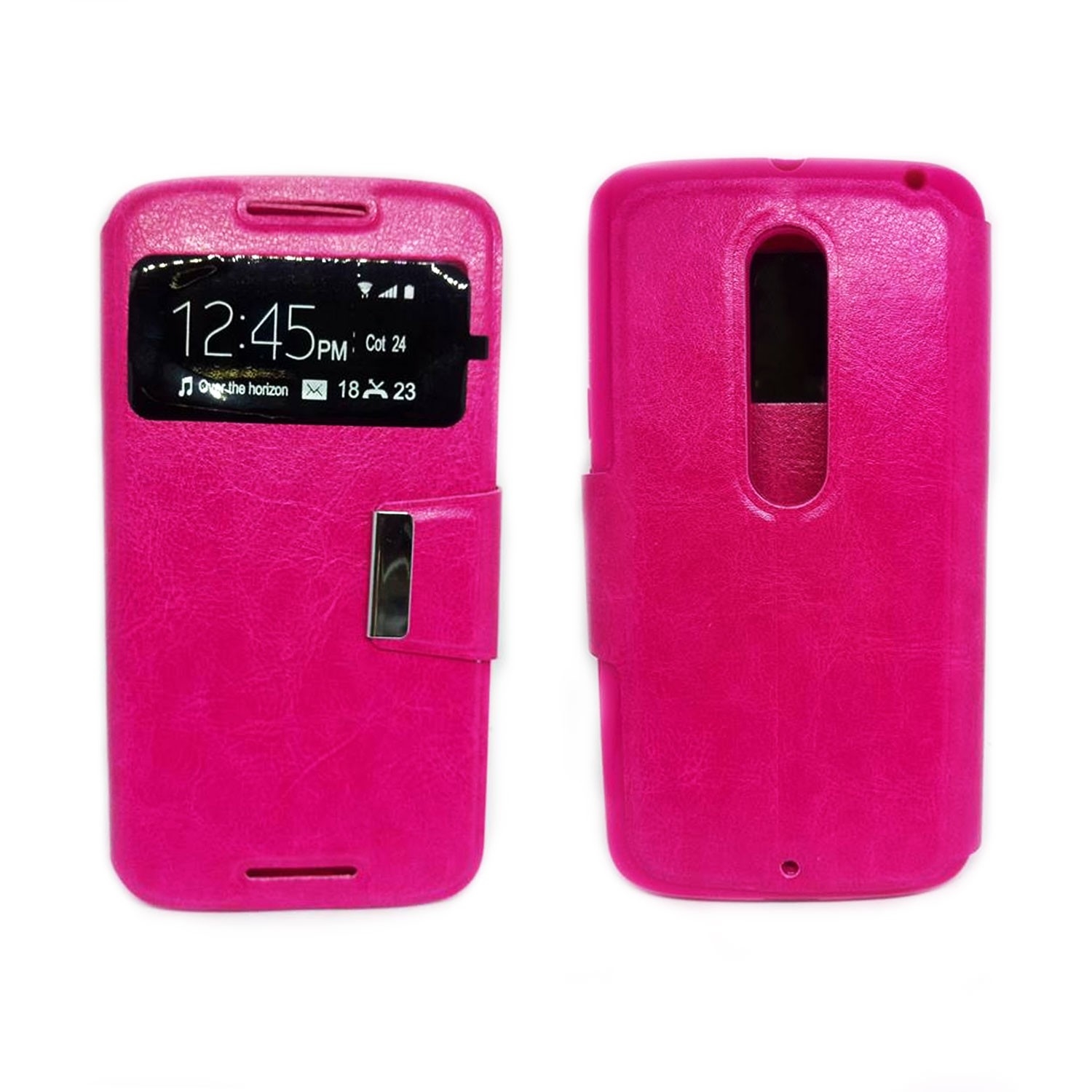 Θήκη Βιβλίο Με Παράθυρο για Motorola Moto X Style