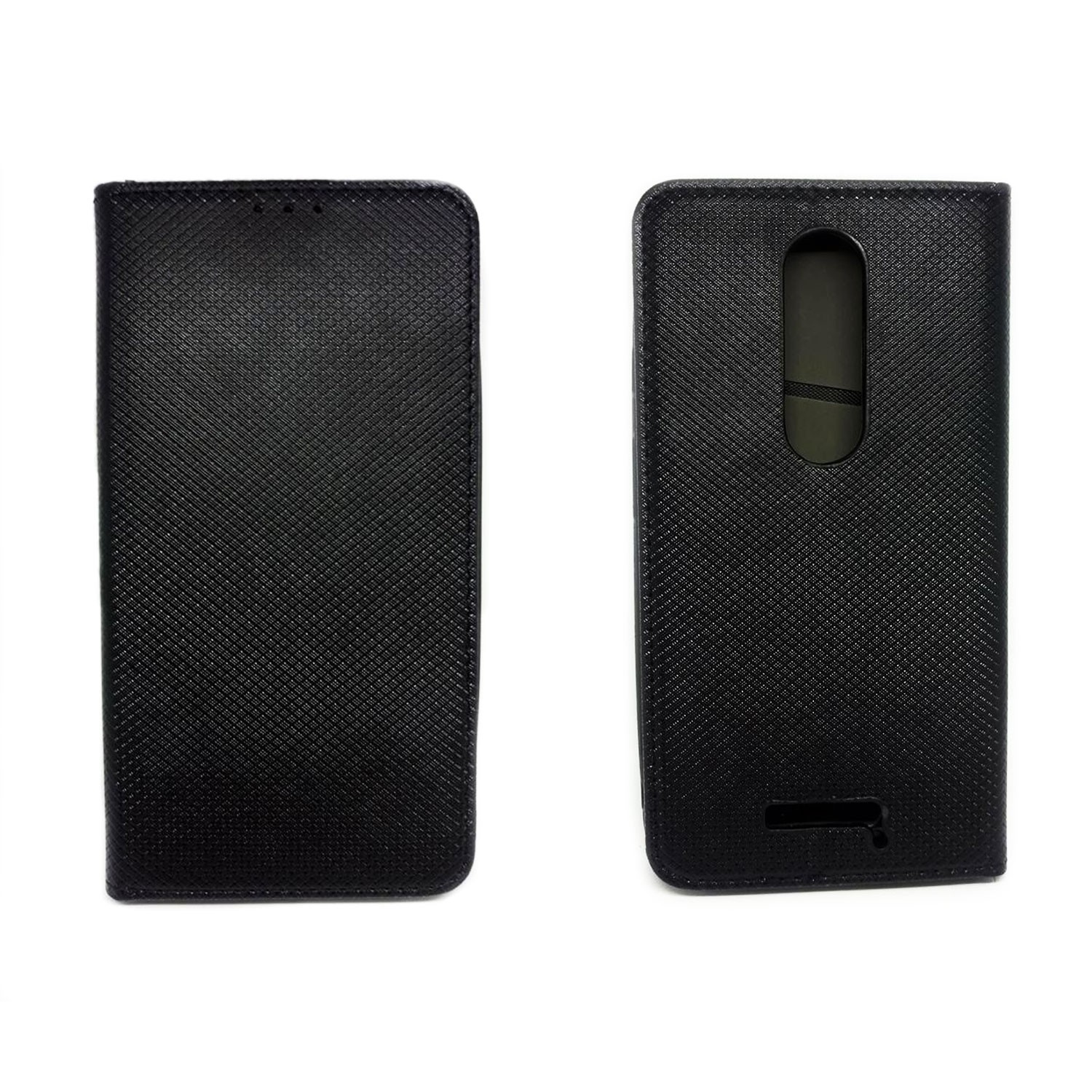 Θήκη Βιβλίο Smart Book Magnet για Motorola Moto Χ Force - Χρώμα: Μαύρο