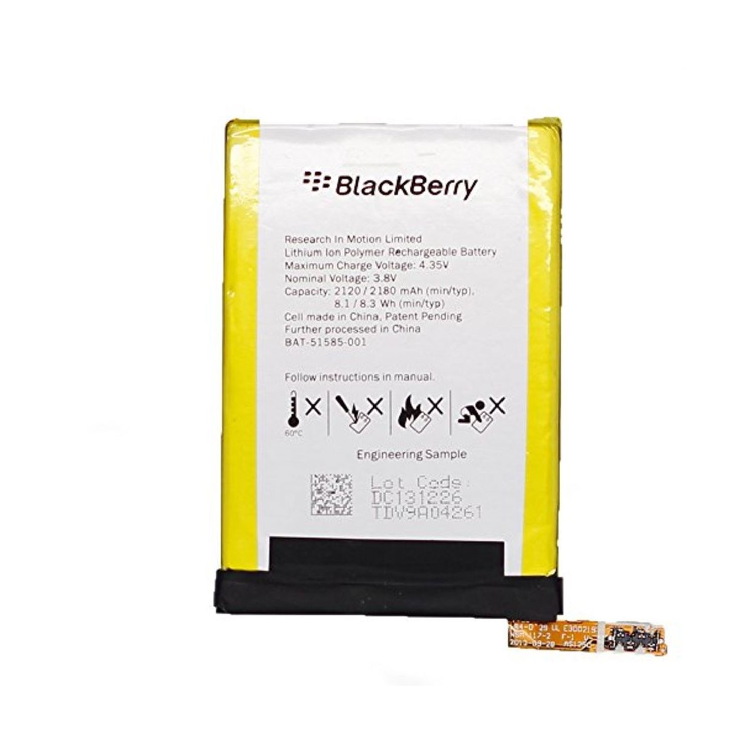 Μπαταρία Blackberry PTSM1 BAT-51585-003 για Q5 2180 mAh
