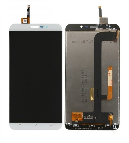 Οθόνη LCD με Μηχανισμό Αφής για Cubot Dinosaur 4G - Χρώμα: Λευκό