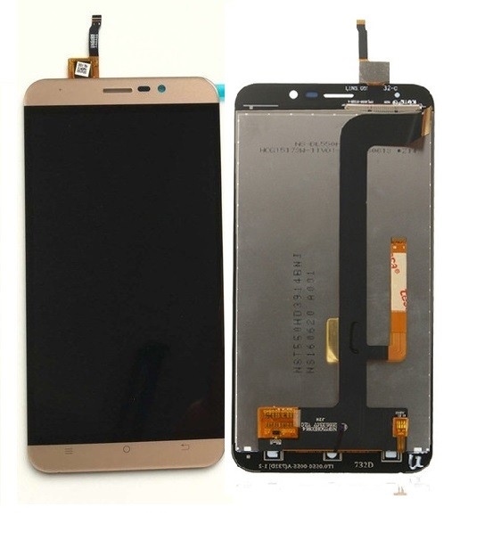 Οθόνη LCD με Μηχανισμό Αφής για Cubot Dinosaur 4G - Χρώμα: Χρυσό