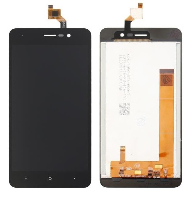 Οθόνη LCD με Μηχανισμό Αφής για Wiko Lenny 4 Plus - Χρώμα: Μαύρο