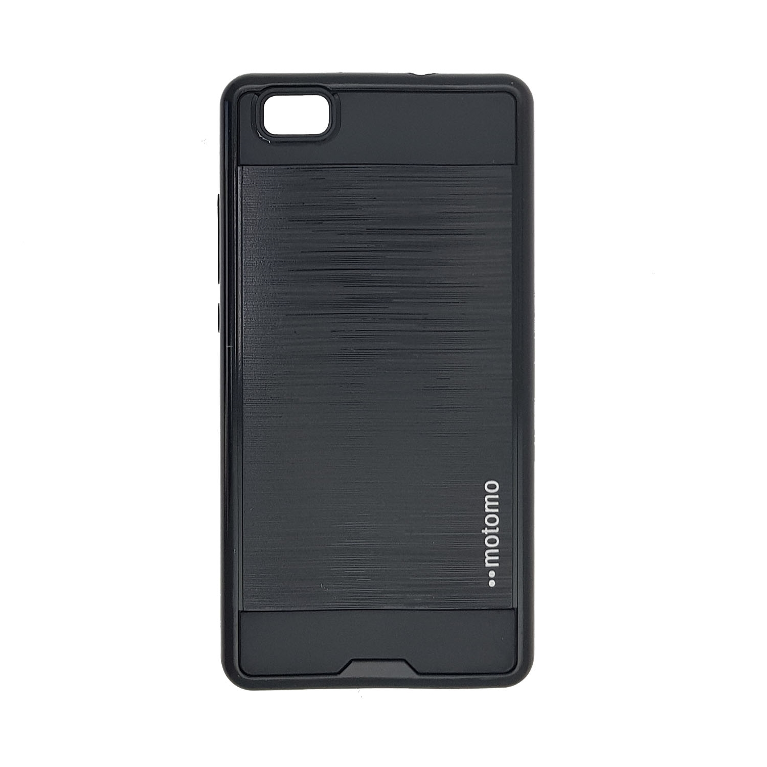 Θήκη Motomo Slim Aluminium για Huawei P8 Lite - Χρώμα: Μαύρο