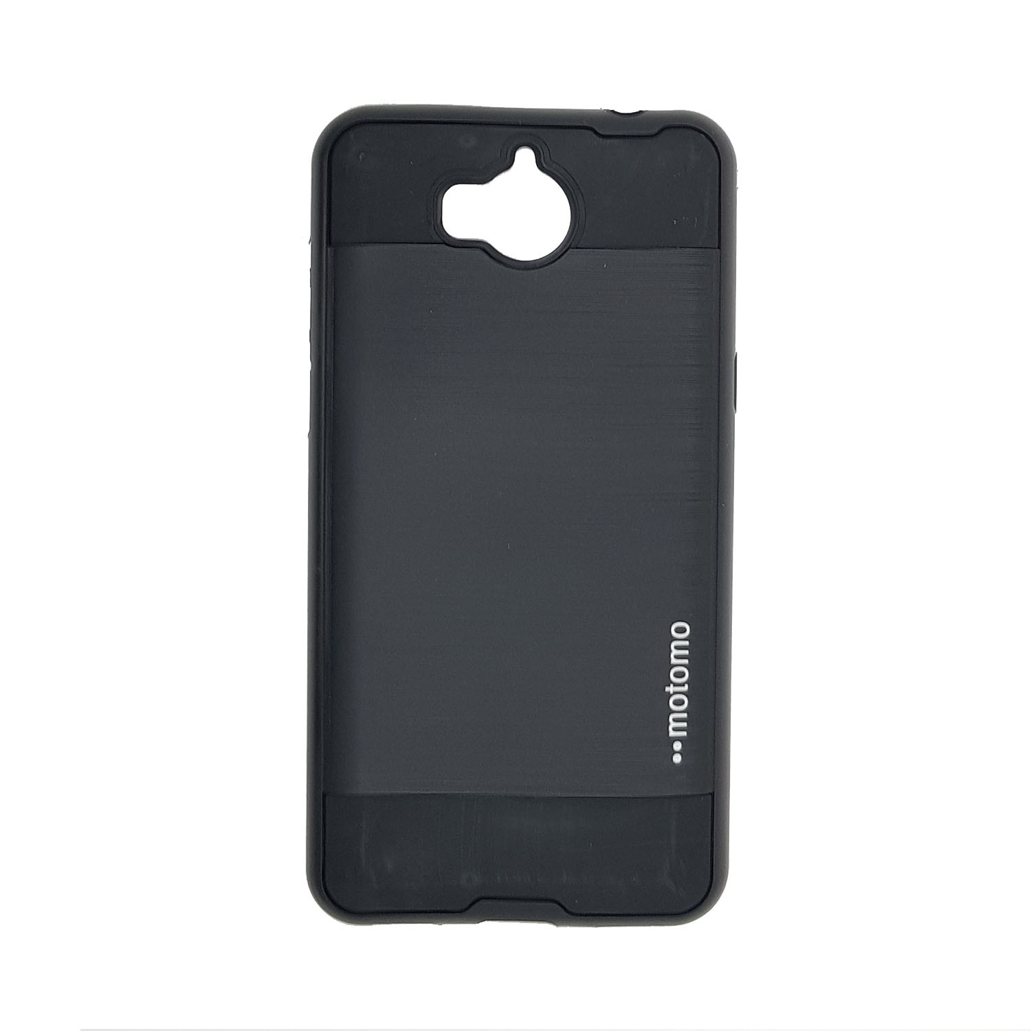Θήκη Motomo Slim Aluminium για Huawei Y5 2017/Y5 III/Y5 3/Y6 2017 - Χρώμα: Μαύρο