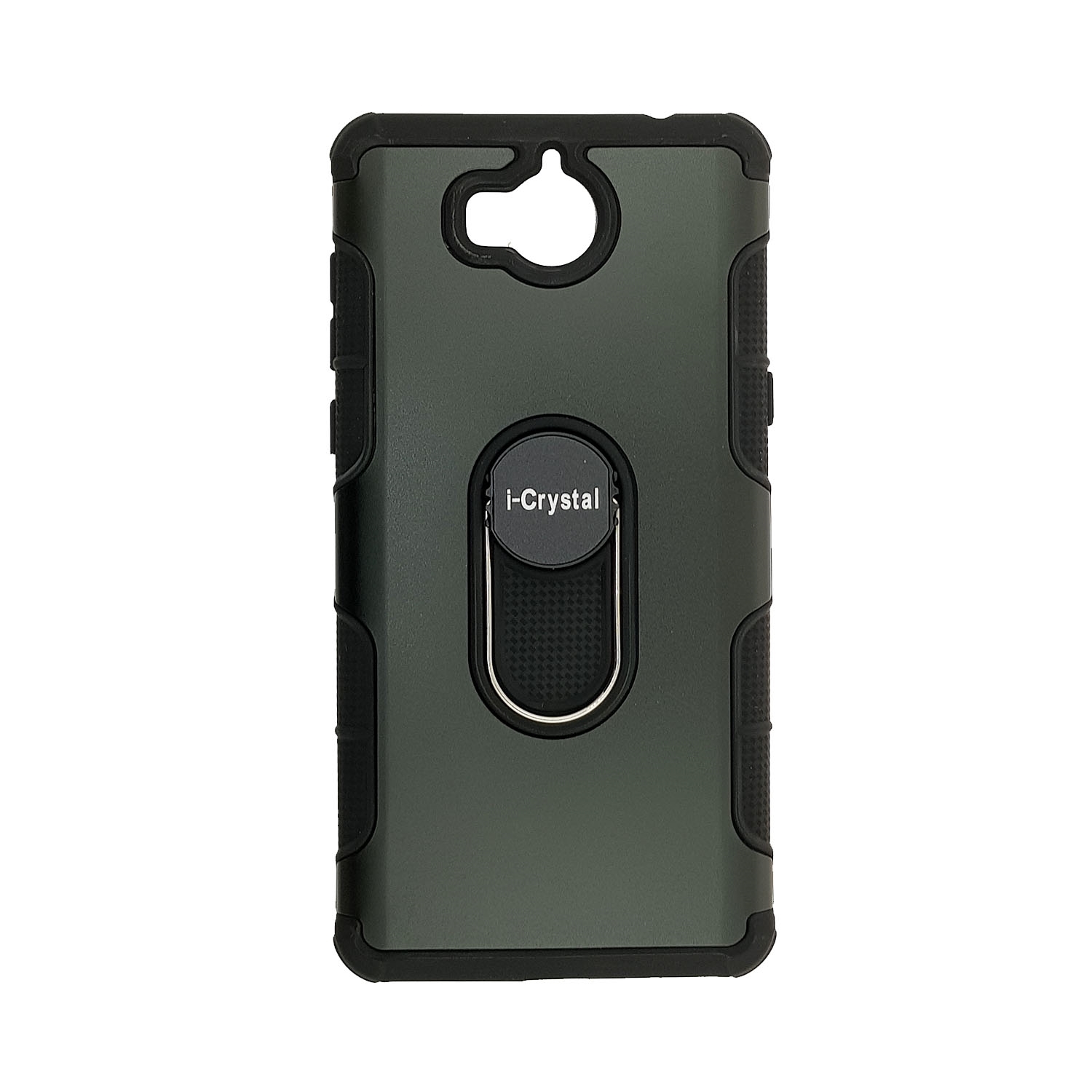 Θήκη Πλάτης I-Crystal για Huawei Y5 2017/Y5 III/Y5 3/Y6 2017 - Χρώμα : Μαύρο