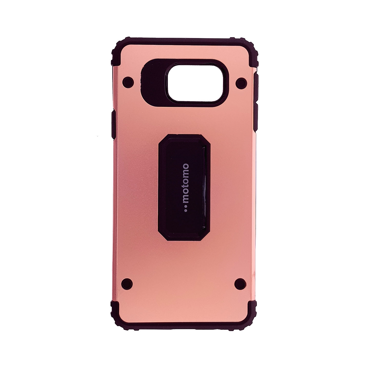 Θήκη Motomo Shockproof Metal για Samsung A310F Galaxy A3 2016 - Χρώμα : Χρυσό Ροζ