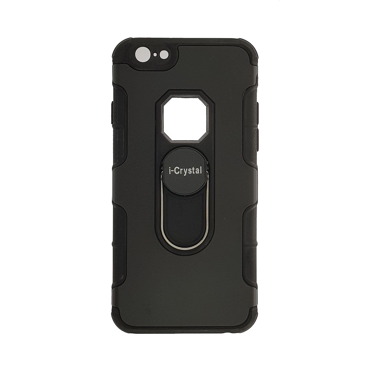 Θήκη Πλάτης I-Crystal για Apple iPhone 6/6S 4.7 inches - Χρώμα : Μαύρο