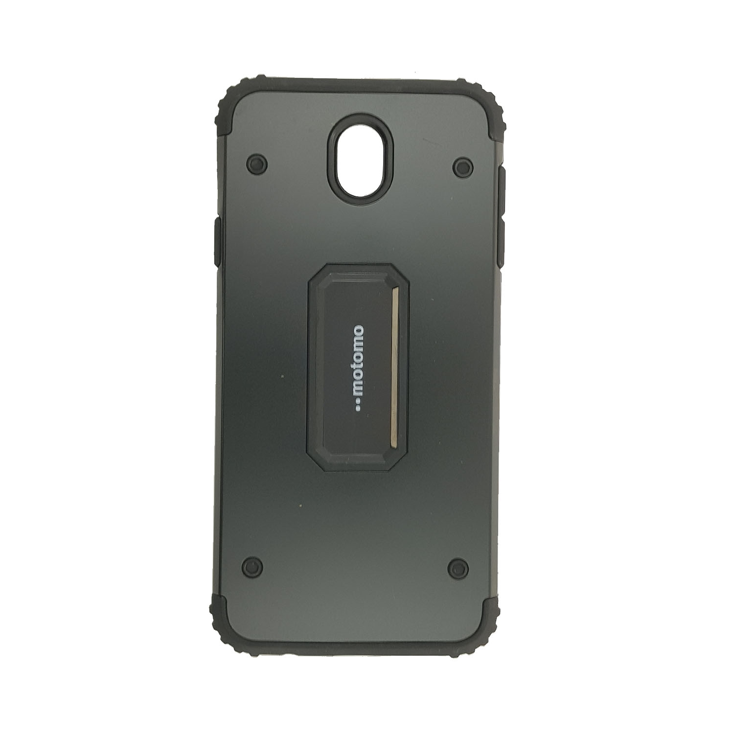 Θήκη Motomo Shockproof Metal για Samsung J730F Galaxy J7 2017 - Χρώμα: Μαύρο