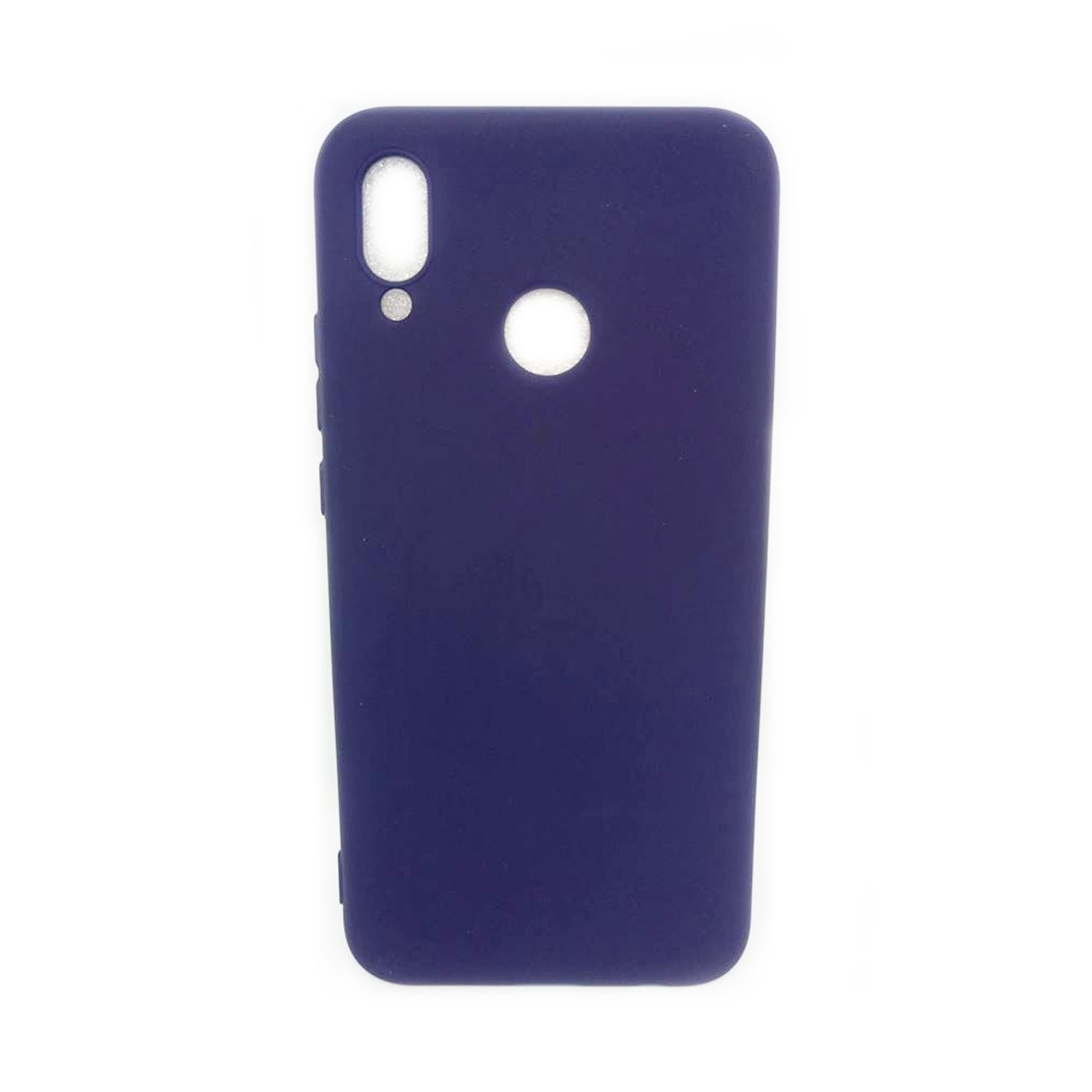 Θήκη Πλάτης Σιλικόνης για Huawei P20 Lite - Χρώμα: Μπλε