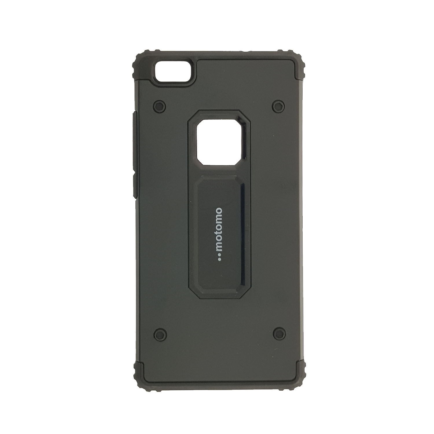 Θήκη Motomo Shockproof Metal για Huawei P9 Lite - Χρώμα: Μαύρο