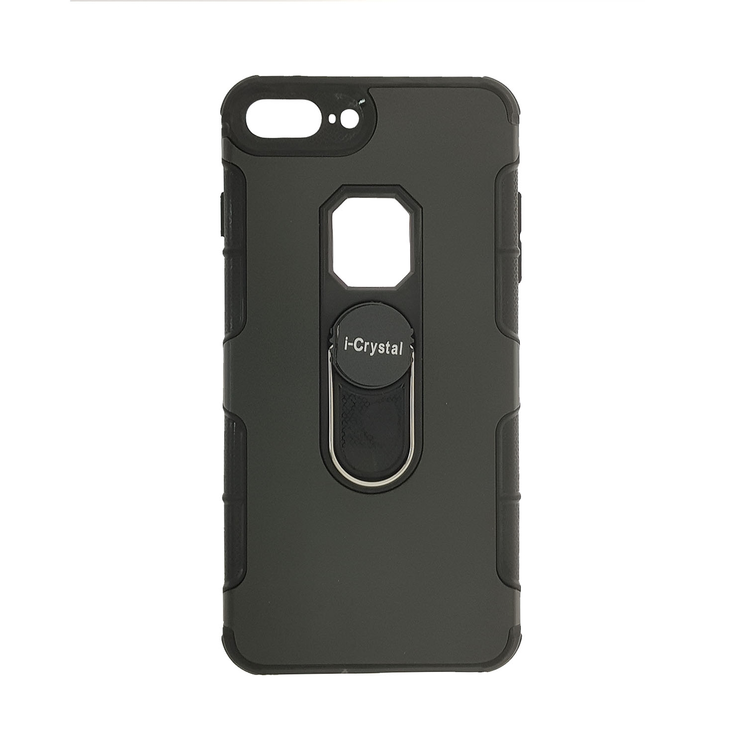 Θήκη Πλάτης I-Crystal για Apple iPhone 7 Plus/8 Plus 5.5 inches - Χρώμα : Μαύρο
