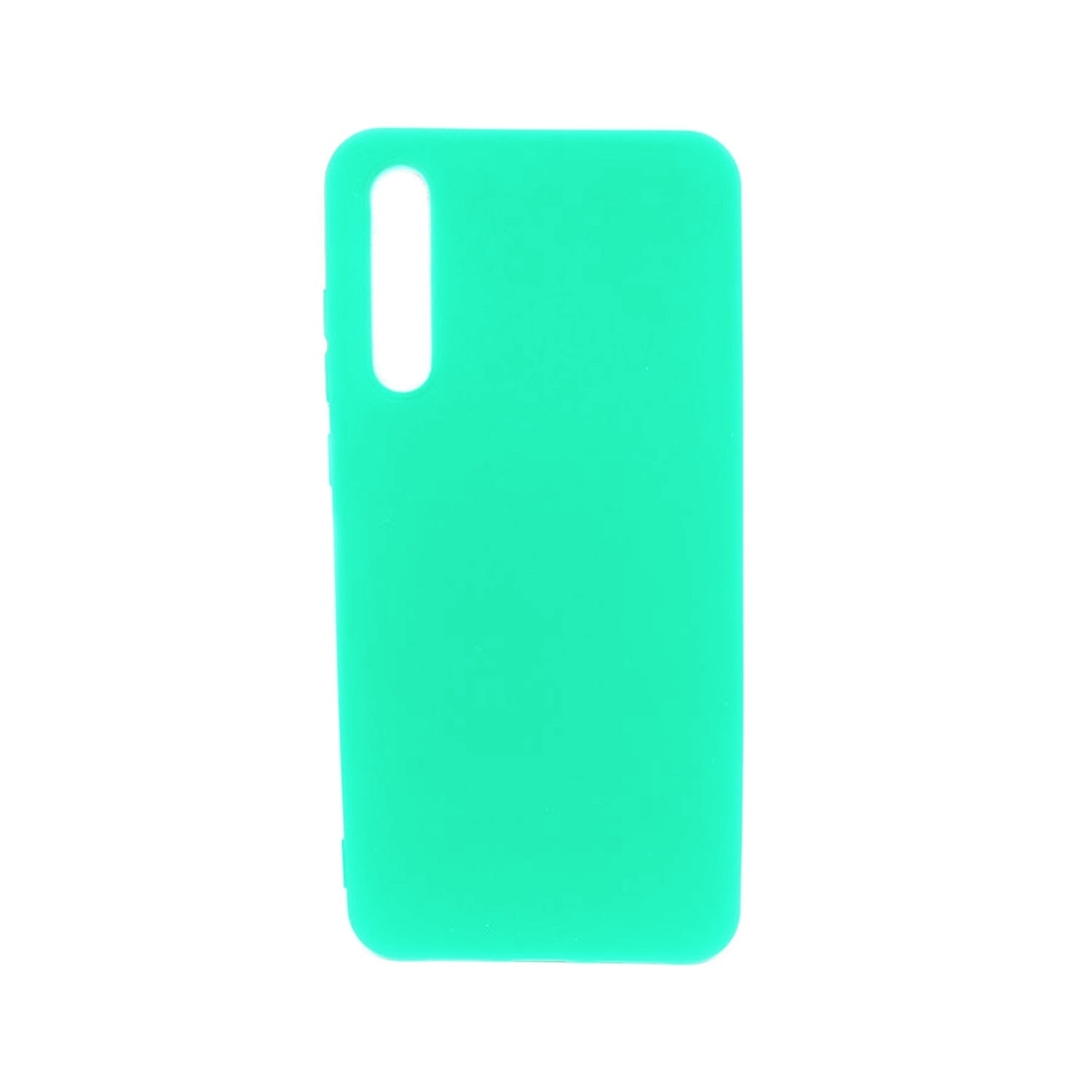 Θήκη Πλάτης Σιλικόνης για Huawei P20 Pro - Χρώμα: Τιρκουαζ