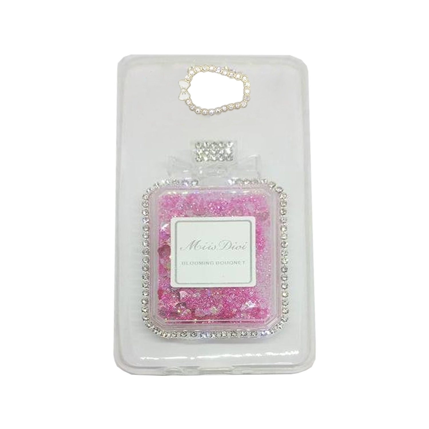 Θήκη Πλάτης Σιλικόνης Perfume Bottle Liquid για Samsung A510F Galaxy A5 2016 - Χρώμα: Ροζ