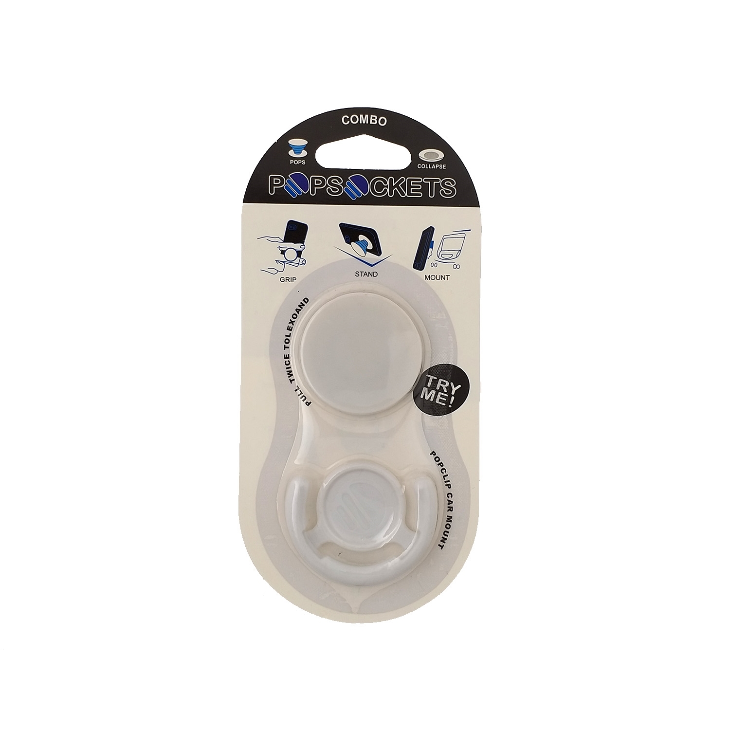Popsocket Mobile Grip - Χρώμα: Λευκό