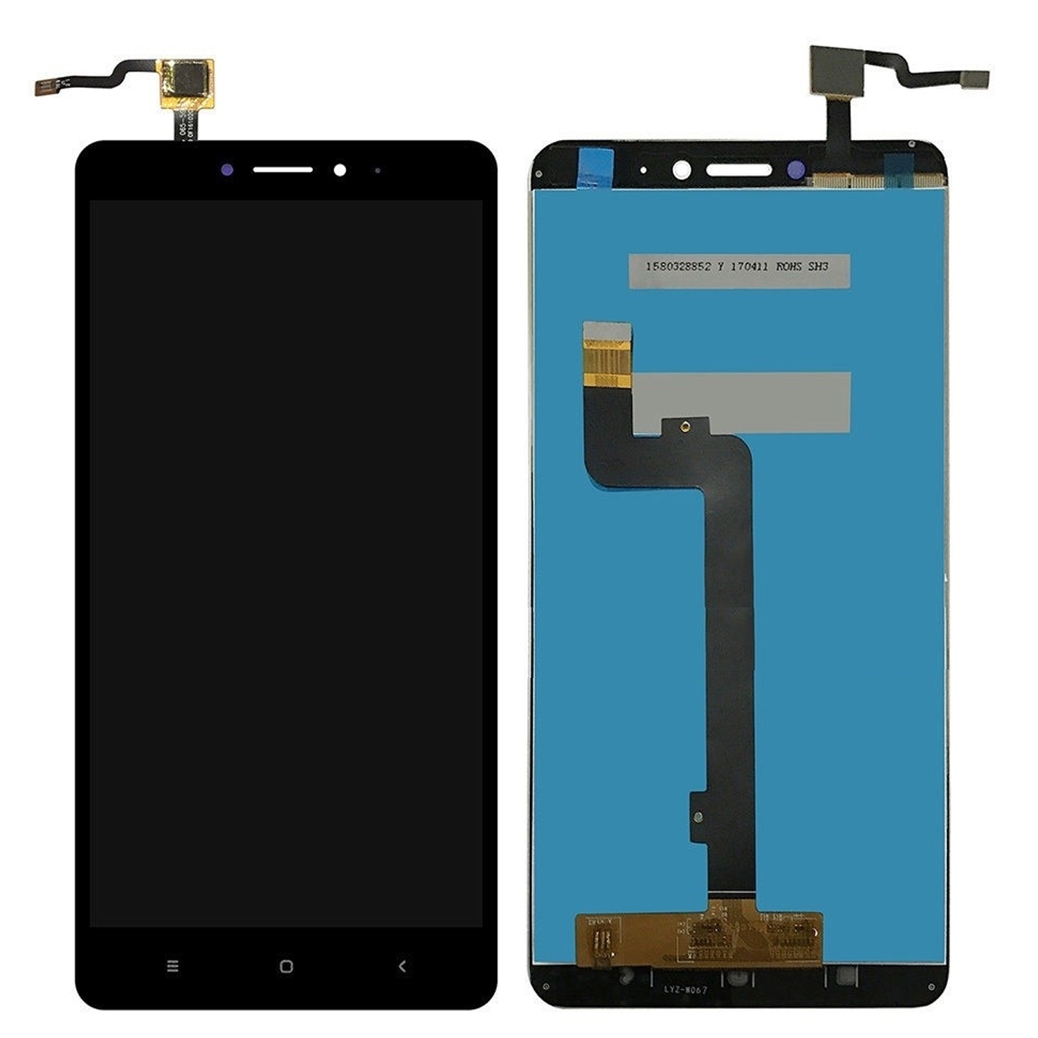 OEM Οθόνη LCD με Μηχανισμό Αφής για Xiaomi MI Max 2 - Χρώμα: Μαύρο