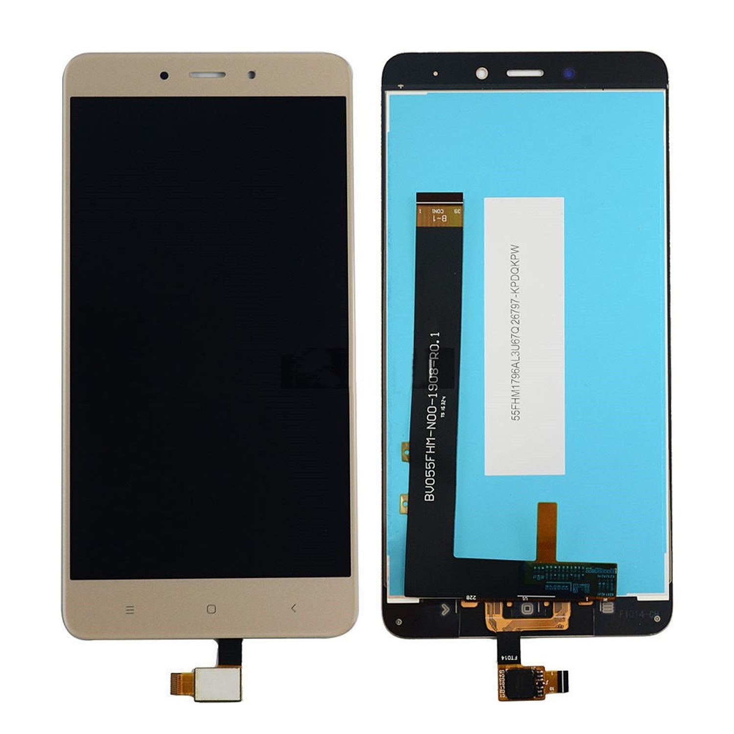 Οθόνη LCD με Μηχανισμό Αφής για Xiaomi Redmi Note 4 Mediatek - Χρώμα: Χρυσό