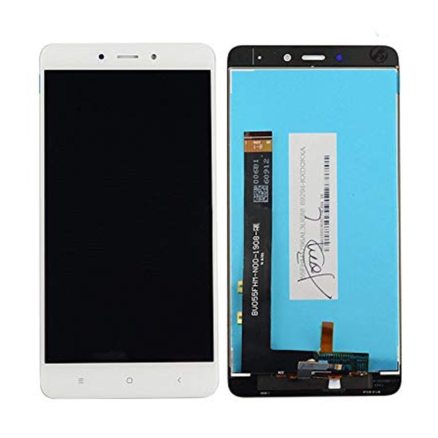 OEM Οθόνη LCD με Μηχανισμό Αφής για Xiaomi Redmi Note 4 Mediatek - Χρώμα: Λευκό