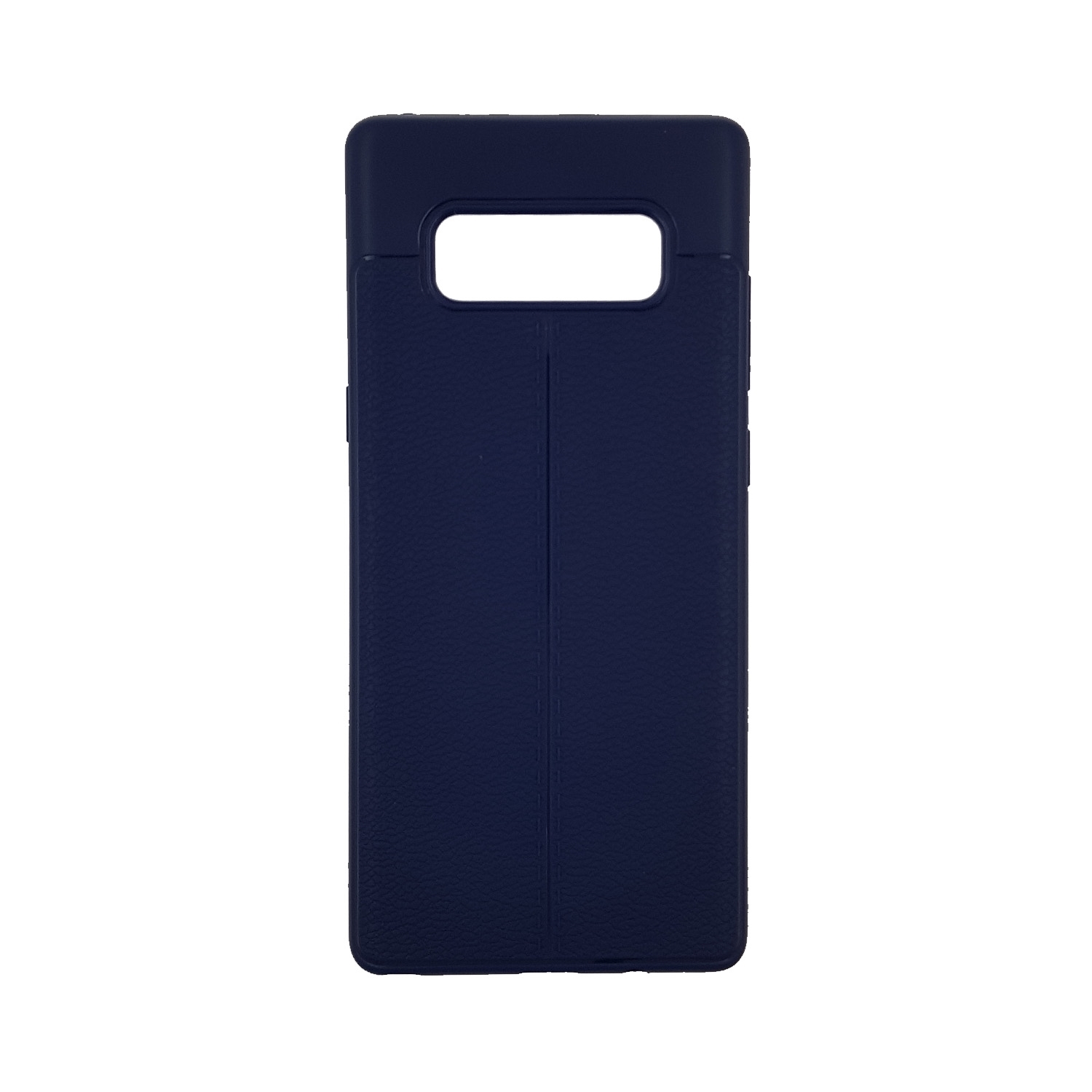 Θήκη Πλάτης Σιλικόνης Litchi για Samsung N950F Galaxy Note 8 - Χρώμα: Μπλε