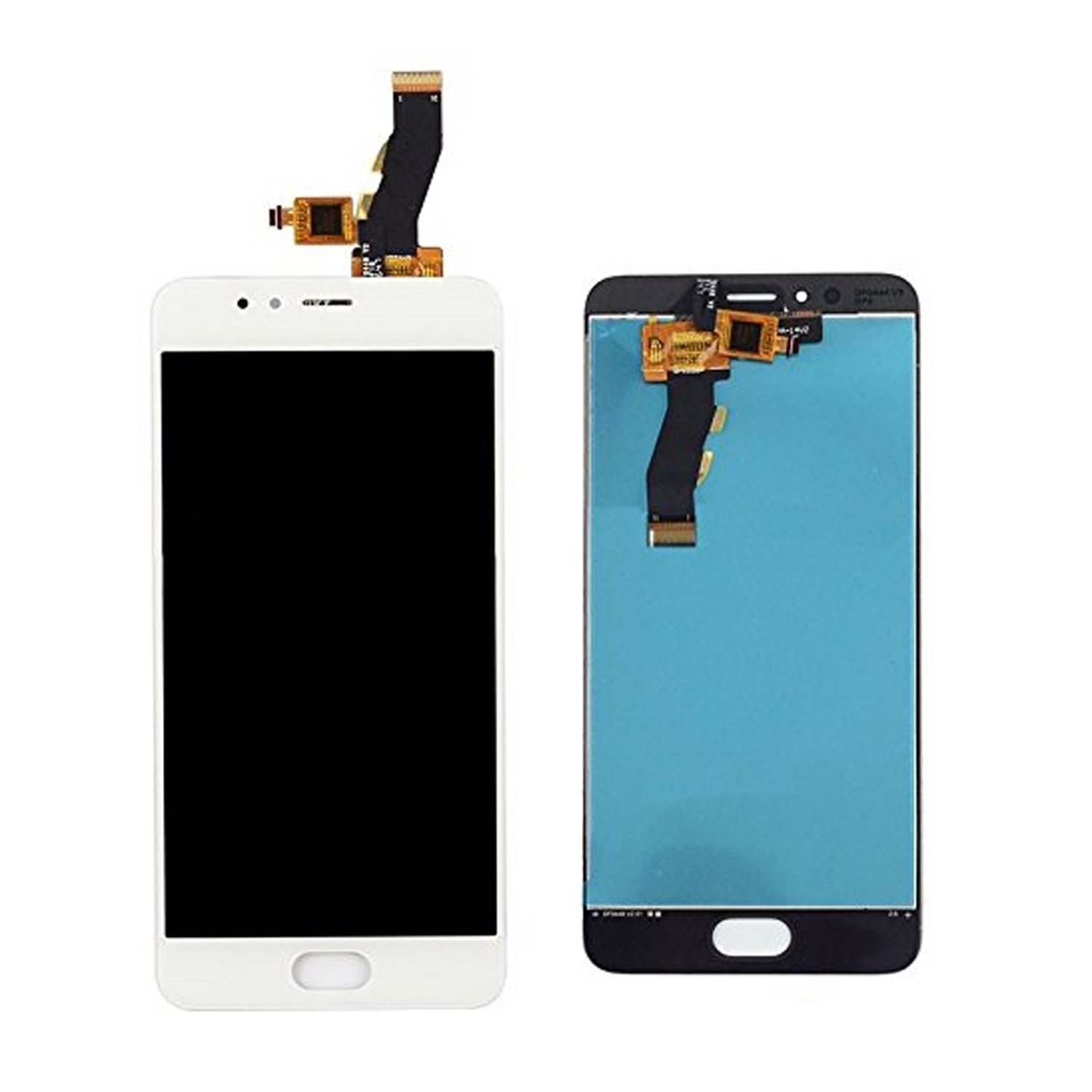 Οθόνη LCD με Μηχανισμό Αφής για Μeizu M5S - Χρώμα: Λευκό